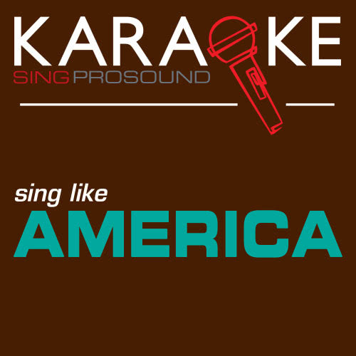 Sister Golden Hair (Karaoke Instrumental Version) [In the Style of America]