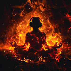 Fire Sounds Sleep的專輯Ember Meditation: Fire's Soothing Silence