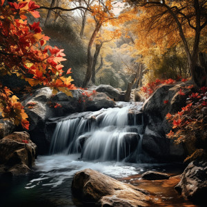 อัลบัม Dogs' Tranquil Waterfall: Calming Sounds for Peaceful Sleep ศิลปิน Healing Music Playlist