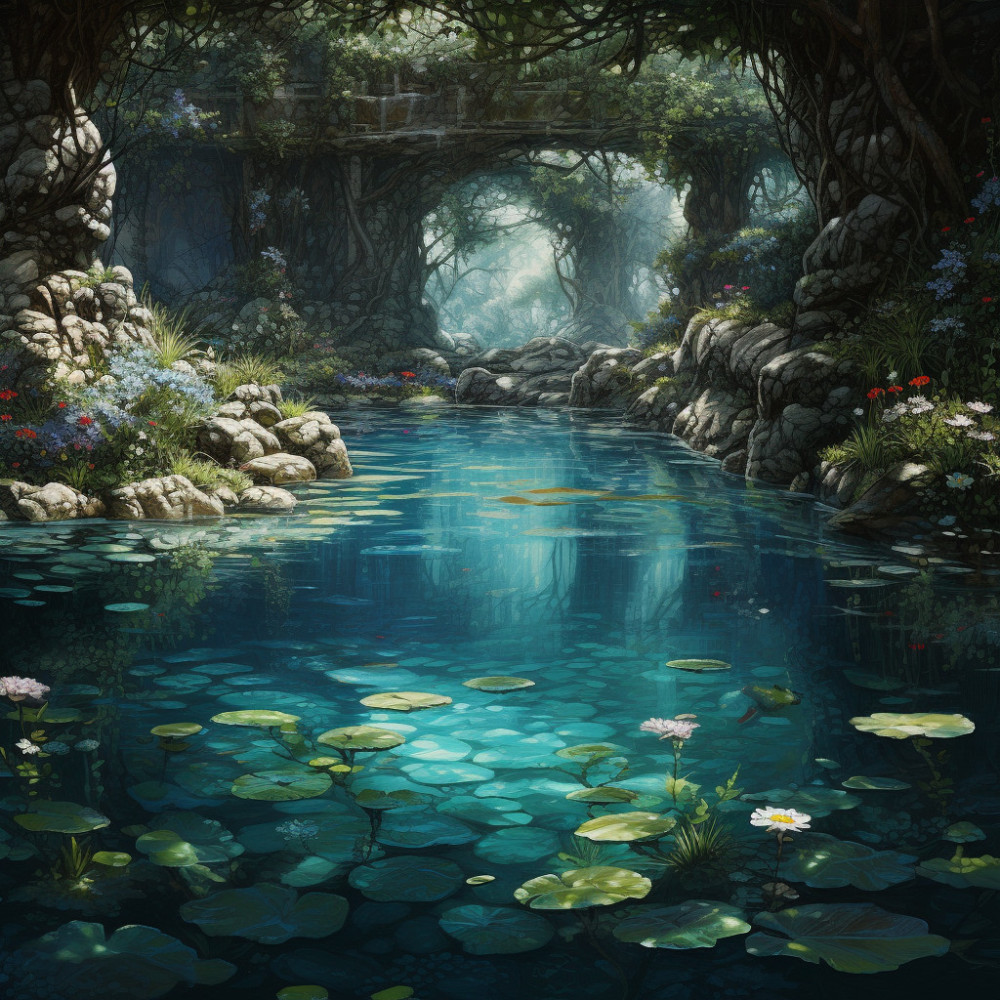 Tranquil Waters Soothe Nightly