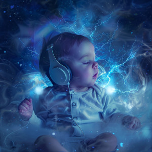 Smart Baby Lullaby Music的專輯Binaural Thunder: Baby Sleep Gentle Sounds