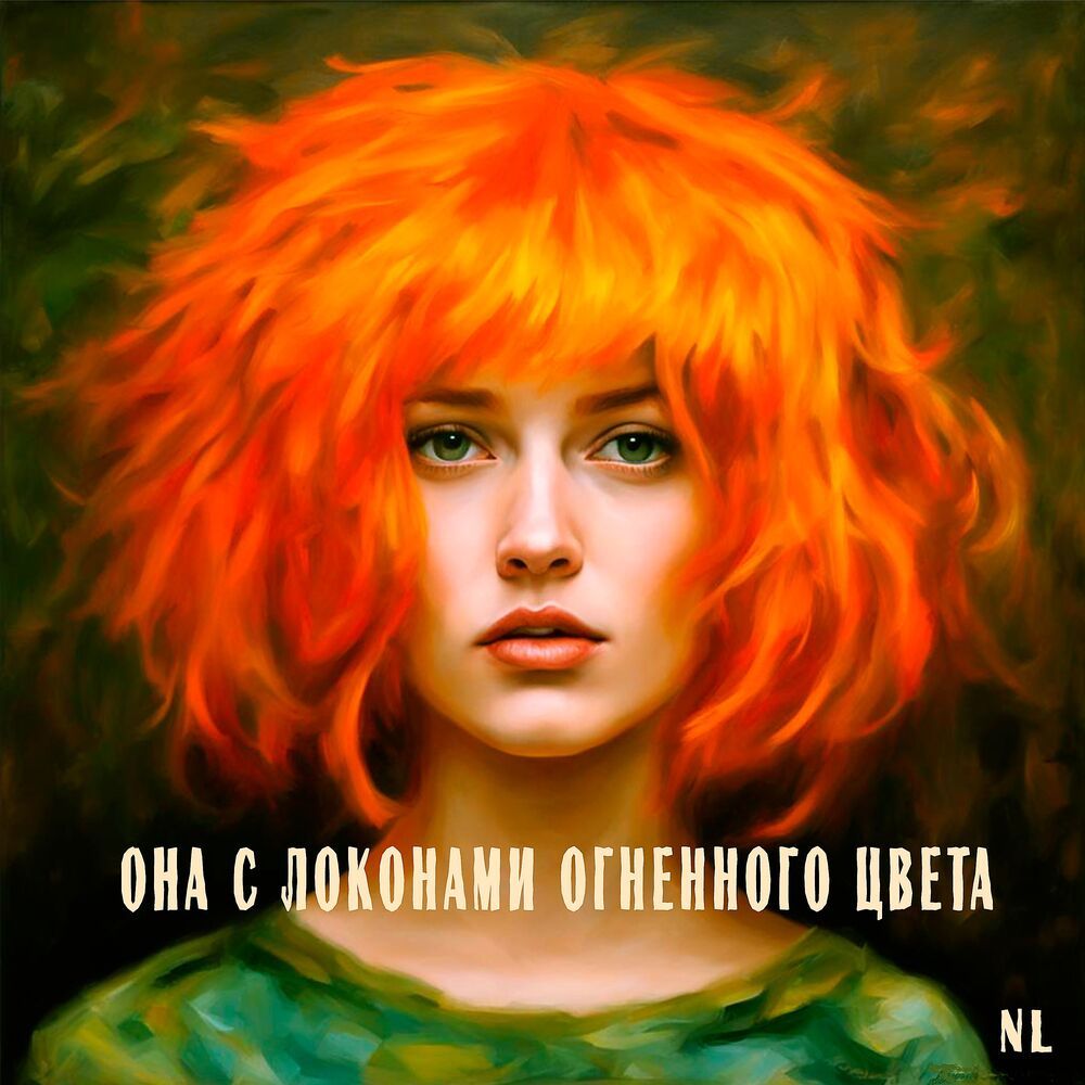 Она с локонами огненного цвета
