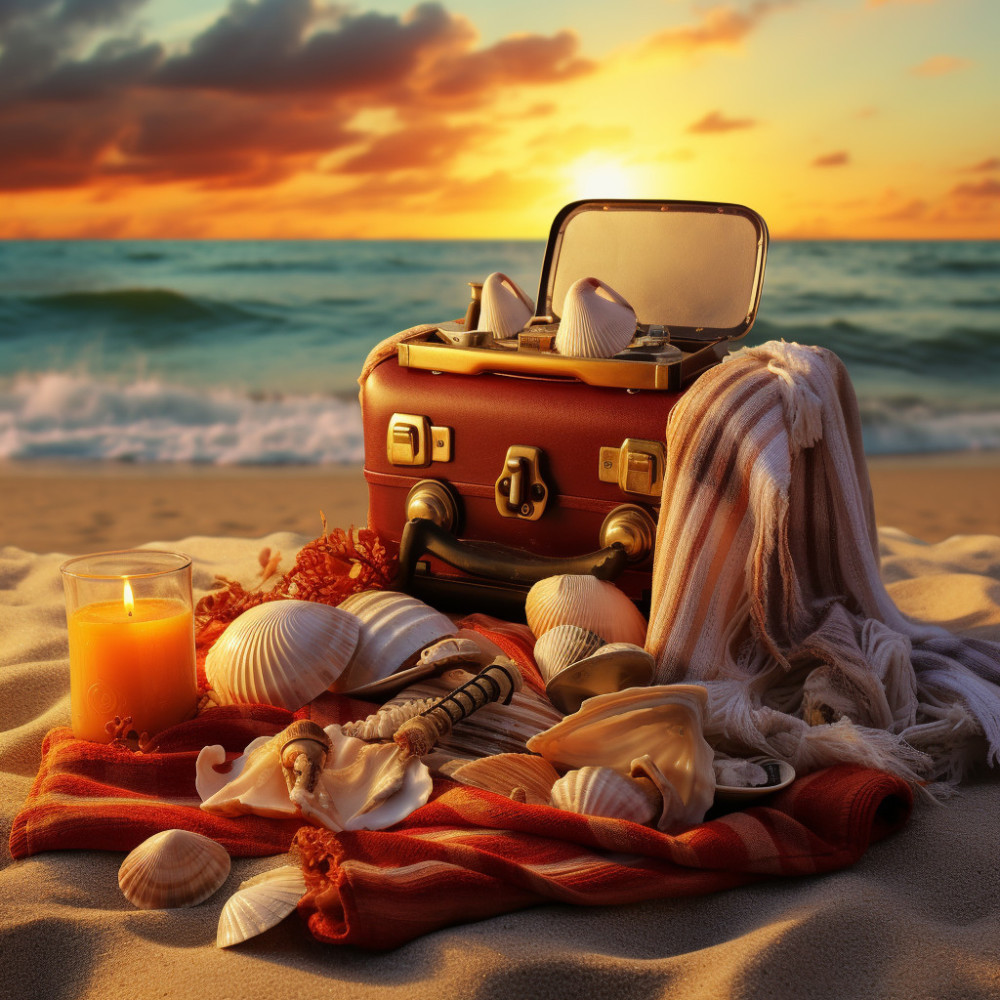 Melodic Tranquility in Ocean Breeze