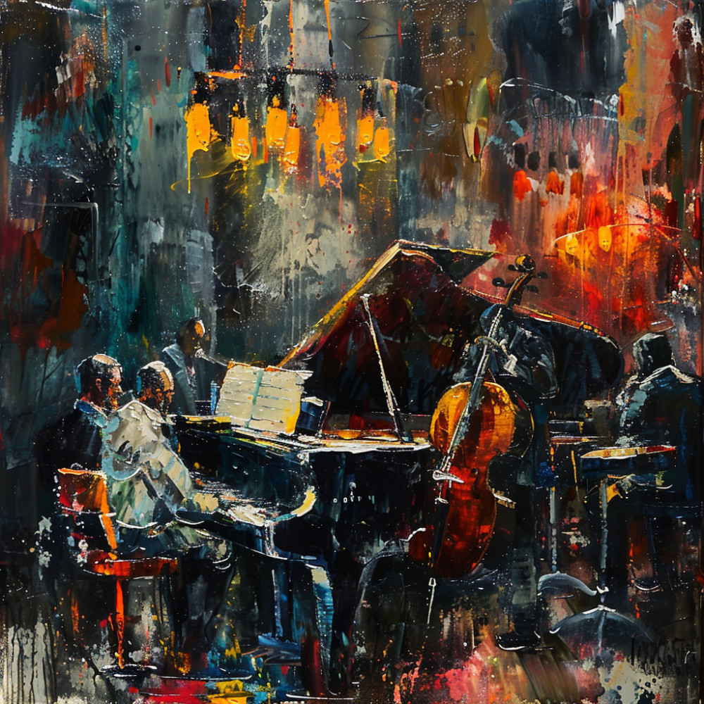 Ritmo Relajado De Café De Jazz