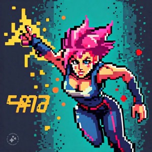 ดาวน์โหลดและฟังเพลง Pixel Odyssey พร้อมเนื้อเพลงจาก Chiptune