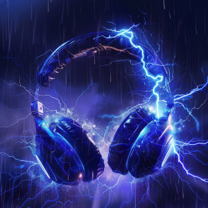 อัลบัม Music Beneath Thunder: Sounds of Fury ศิลปิน Natural Rain Sounds for Sleeping