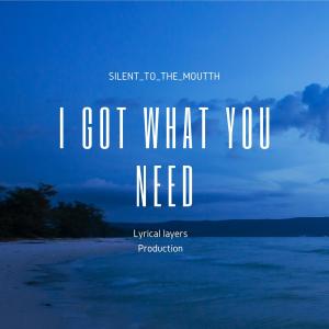 Dengarkan I Got What You Need lagu dari Silent_to_the_mouth dengan lirik