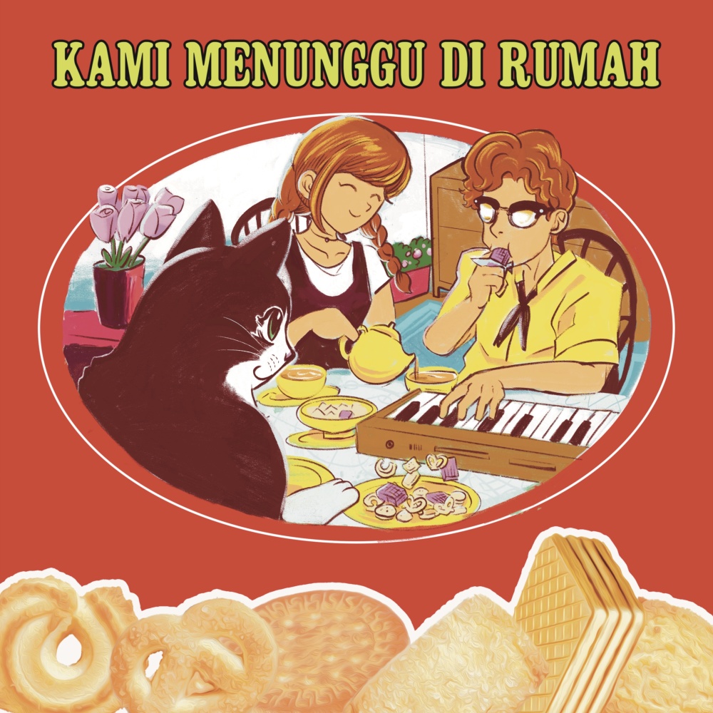 Kami menunggu di rumah