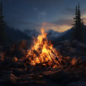 Fire Sounds的專輯Fire's Soothing Sleep: Ember Night Melodies