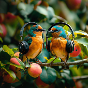 Pure Binaural Beats的專輯Binaural Feathered Fugue: Birds in Sync - 78 72 Hz
