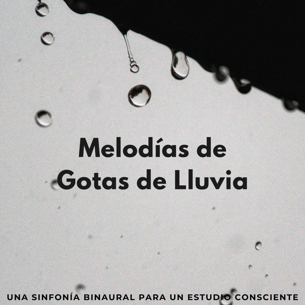 Melodías De Gotas De Lluvia Y Estudio Sinfónico Binaural