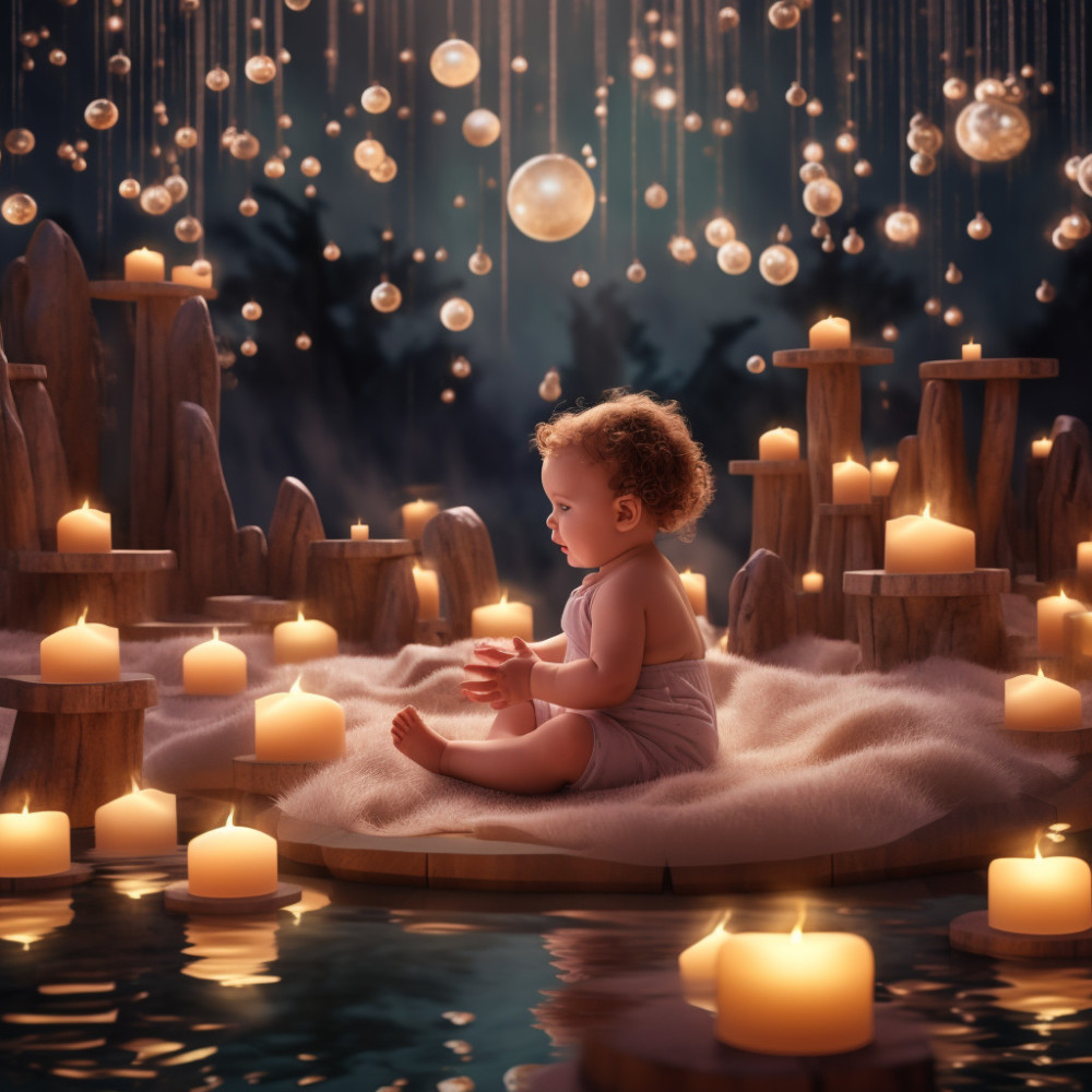 Baby's Serene Rainfall