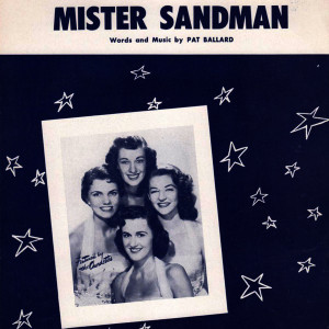 ดาวน์โหลดและฟังเพลง Mr Sandman พร้อมเนื้อเพลงจาก The Chordettes