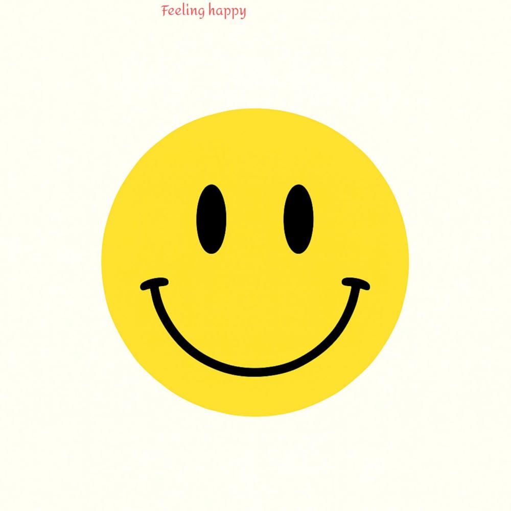 Feeling happy