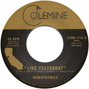 ดาวน์โหลดและฟังเพลง Like Yesterday พร้อมเนื้อเพลงจาก Monophonics
