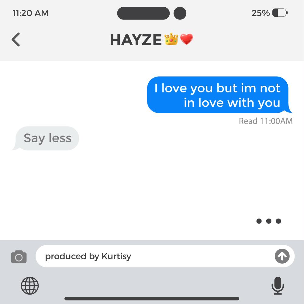 Say Less (Explicit)