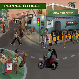 MBA FOR AFRICA的專輯Pepple Street (Explicit)