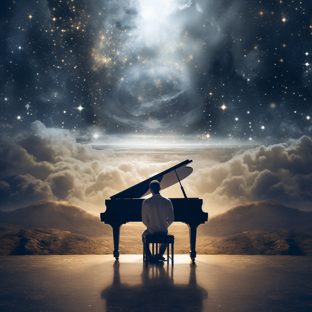 Piano in Calming Echo