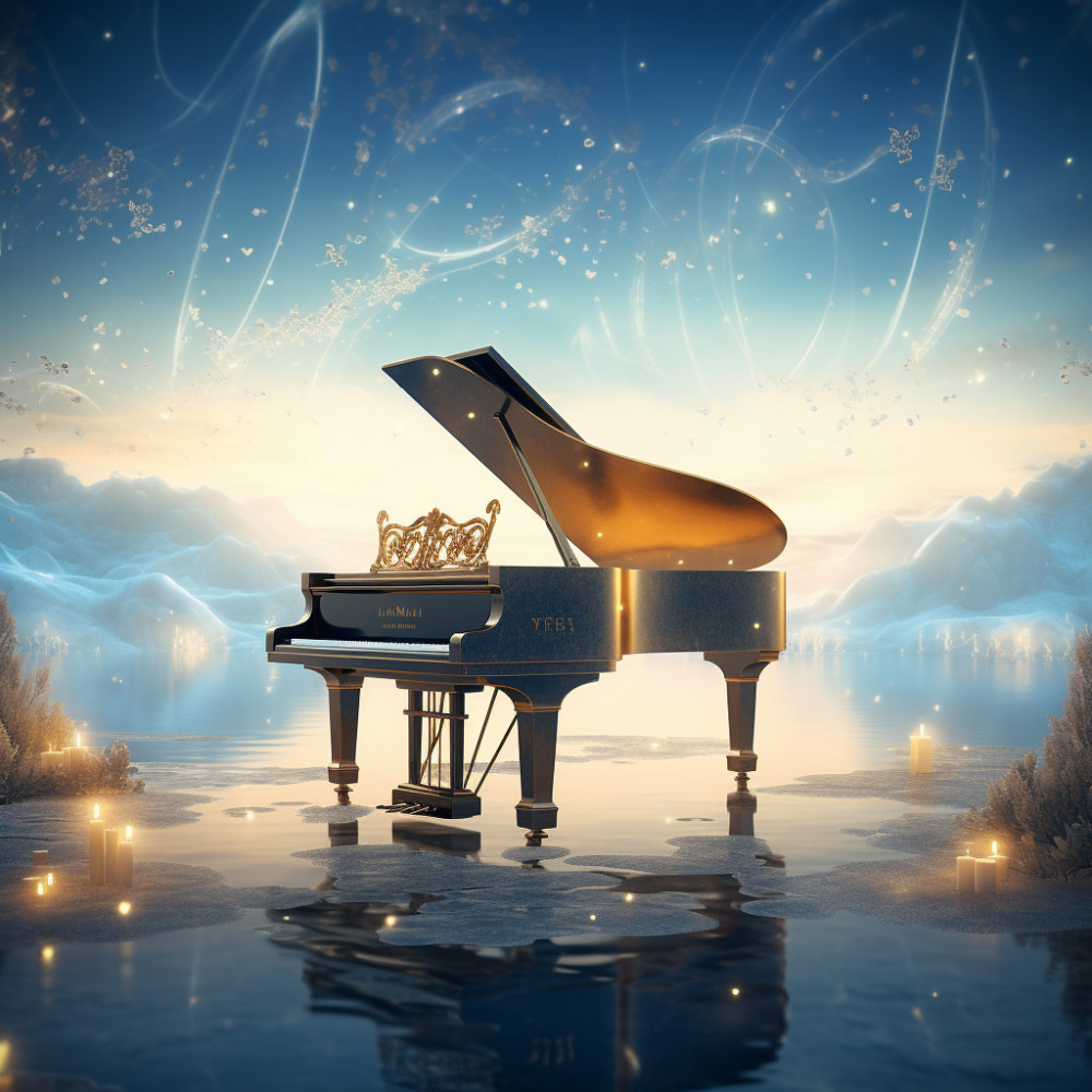 Piano Canvas Morning Dew