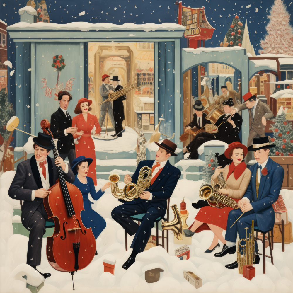 Festive Noel Jazzed-Up Grooves