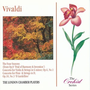 Album Vivaldi: Four Seasons / Violin Concerto Op.61 / Flute Concerto Op.10/3 oleh London Chamber Players