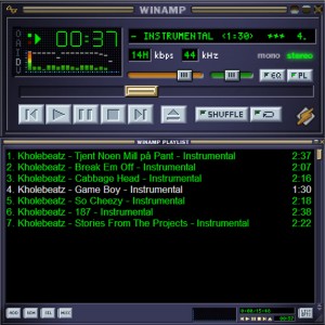 Kholebeatz的專輯The Winamp God