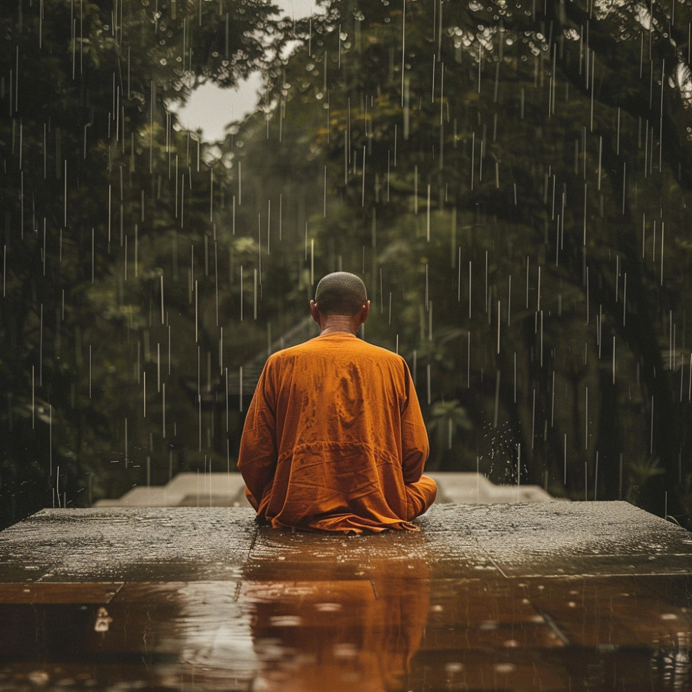 Meditación En El Abrazo De La Lluvia