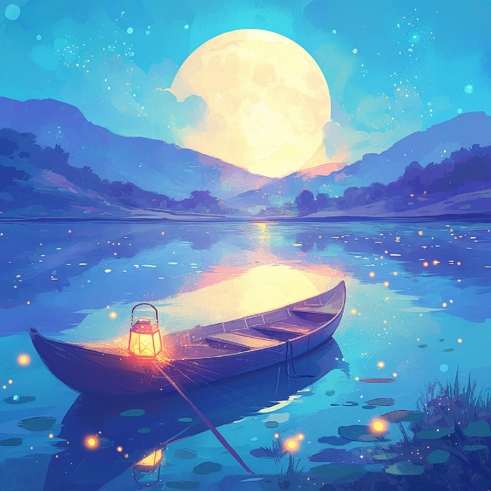 Floating Lights in the Dark