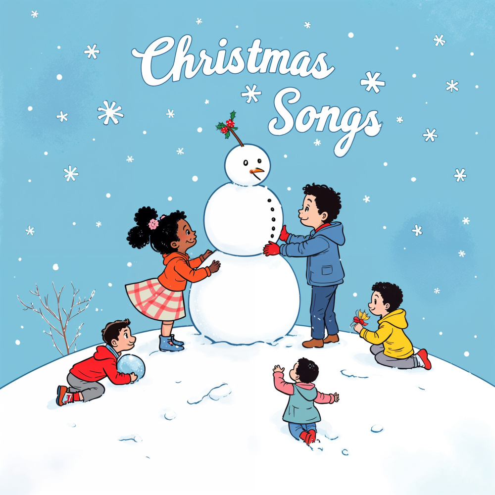 Snowfall on the Christmas Eve Night