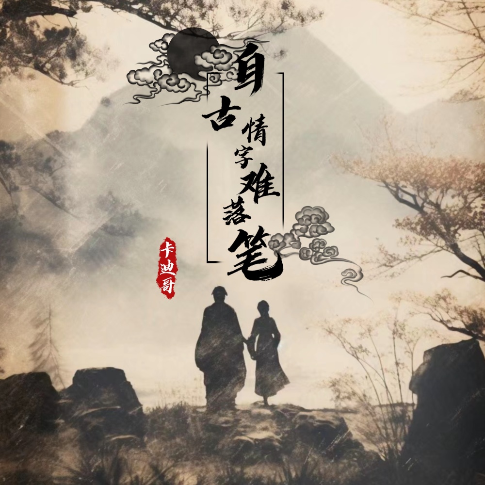 自古情字难落笔 (伴奏)