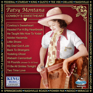 อัลบัม Cowboy's Sweetheart (Original Starday Records Recordings) ศิลปิน Patsy Montana