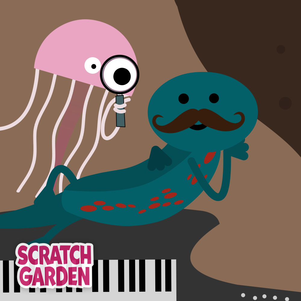 There's a Hole in the Bottom of the Sea! (Scratch Garden Characters Version)