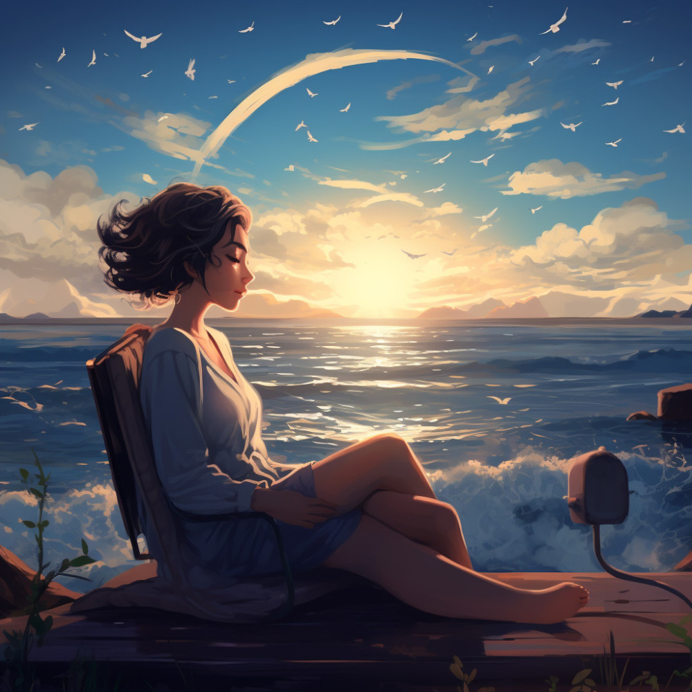 Calm Ocean Embrace