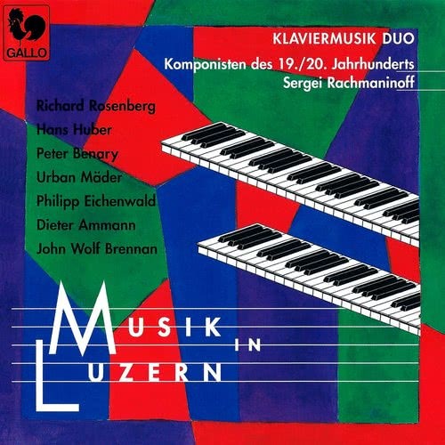 "KLA4" Komprovisation für 20 Finger, for Two Pianos: II. Sordinopiano