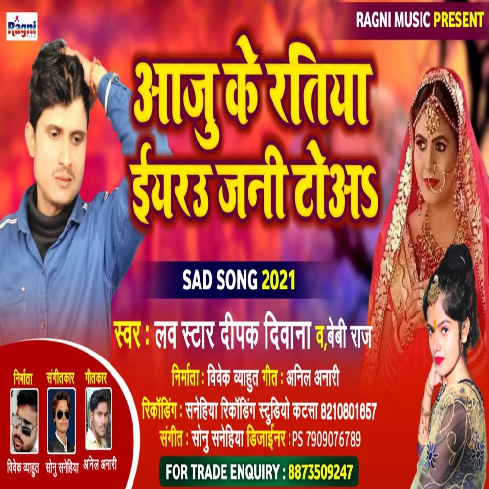 Aaju Ke Ratiya Iyarau Jani Toah