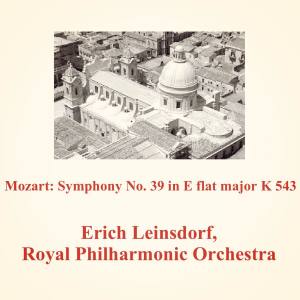 Album Mozart: Symphony No. 39 in E flat major K 543 from Erich Leinsdorf