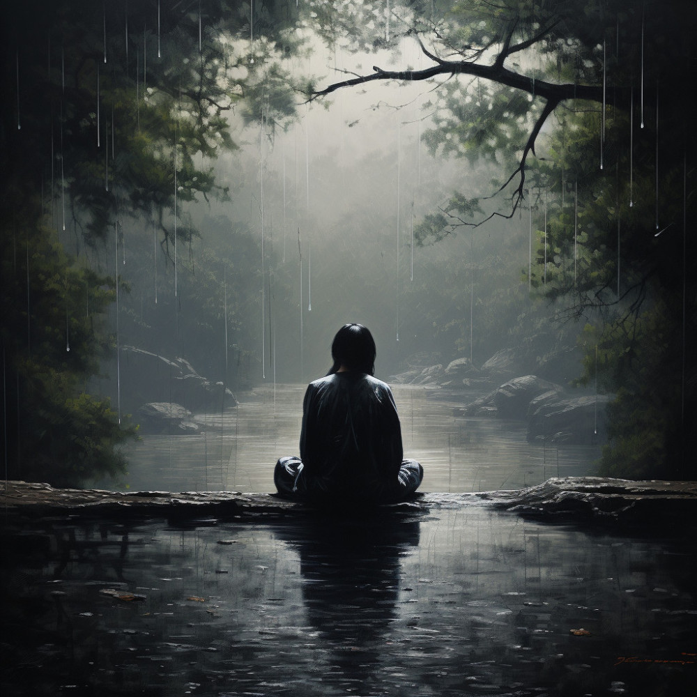 Piano Bajo La Lluvia