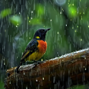 Reading Music - Instrumental的專輯Binaural Nature and Birds: Rain Sounds for Study