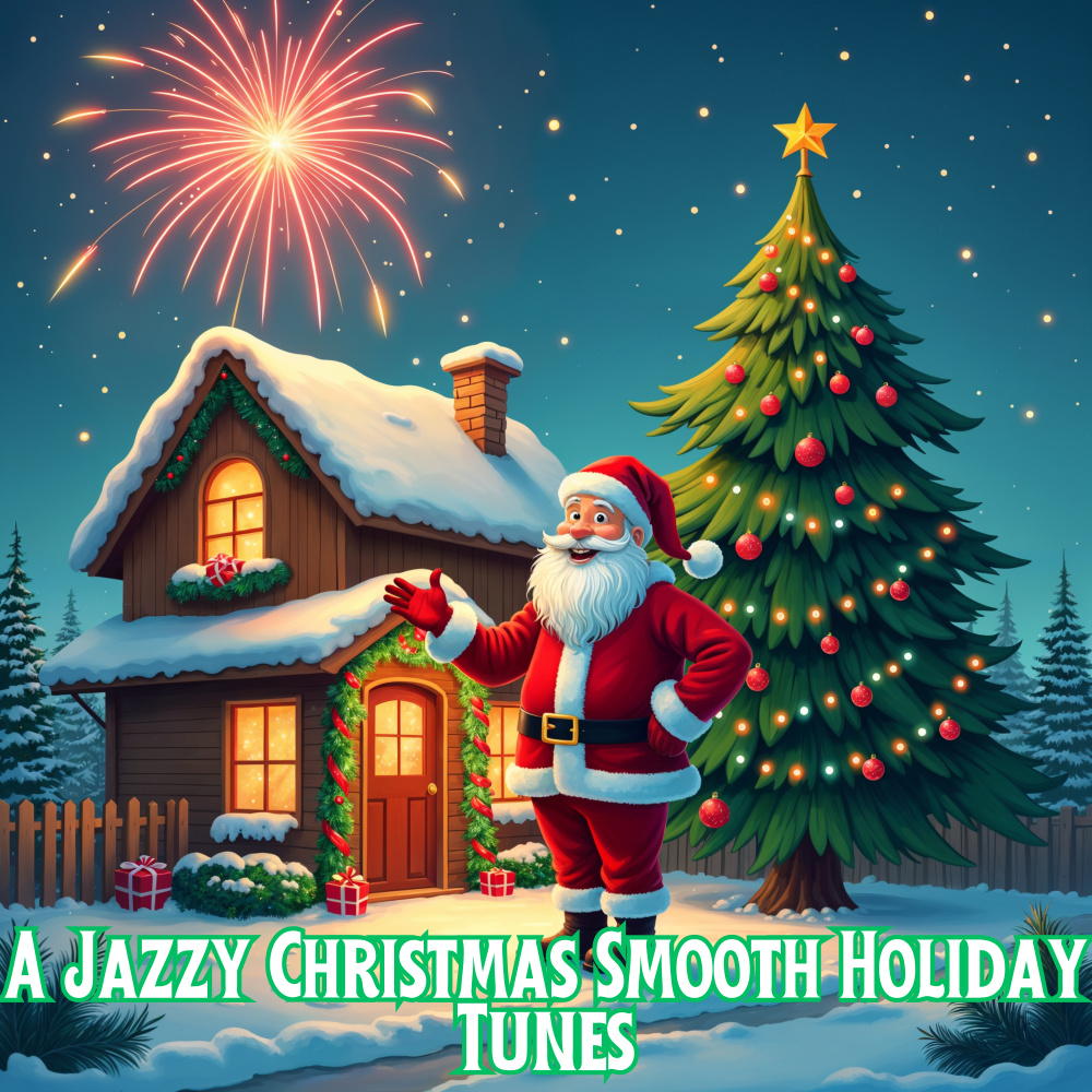 Santa’s Bright Morning Journey