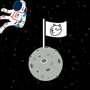 Listen to Dogecoin to the Moon song with lyrics from Dalvin Josias Sejour