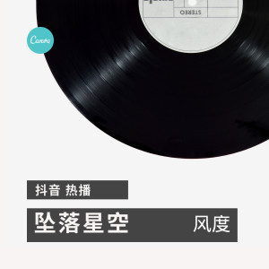 Listen to 坠落星空 (抖音热播版) song with lyrics from 风度