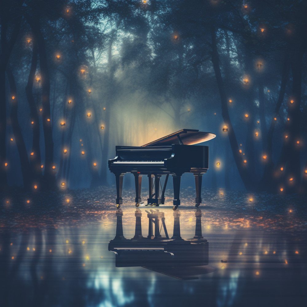 Resonant Melodies of Piano