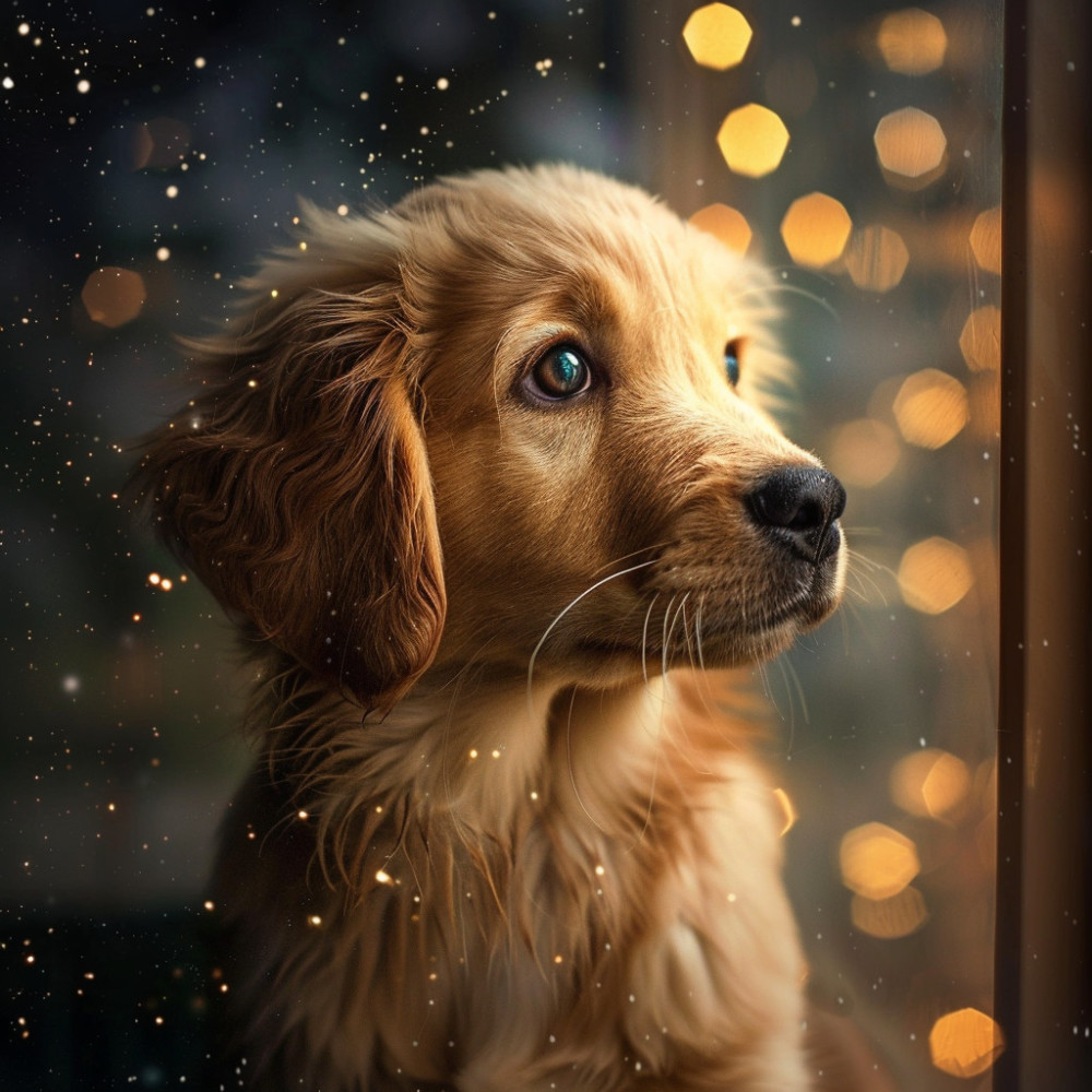 Serene Dog's Comfort