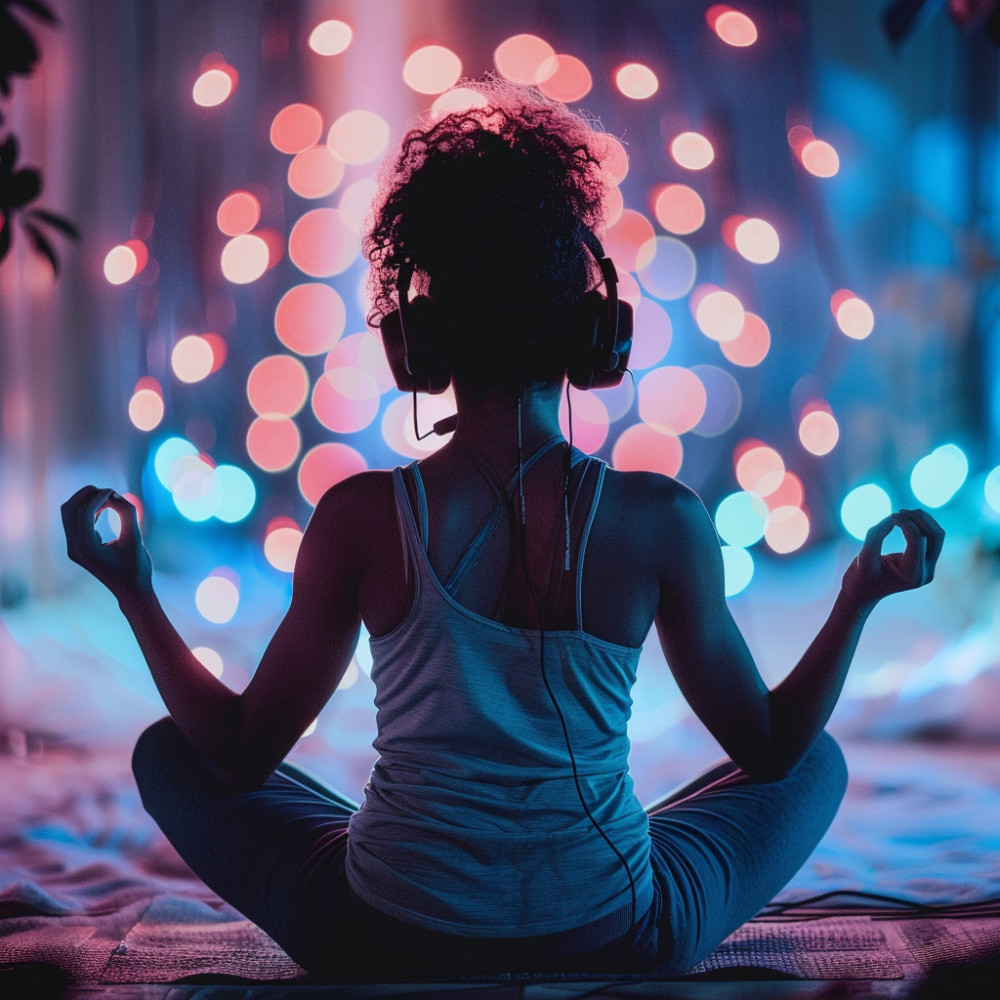 Meditative Peace Flows Through