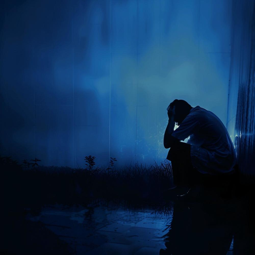 On your own, sitting there (Paranoid best part Slowed)
