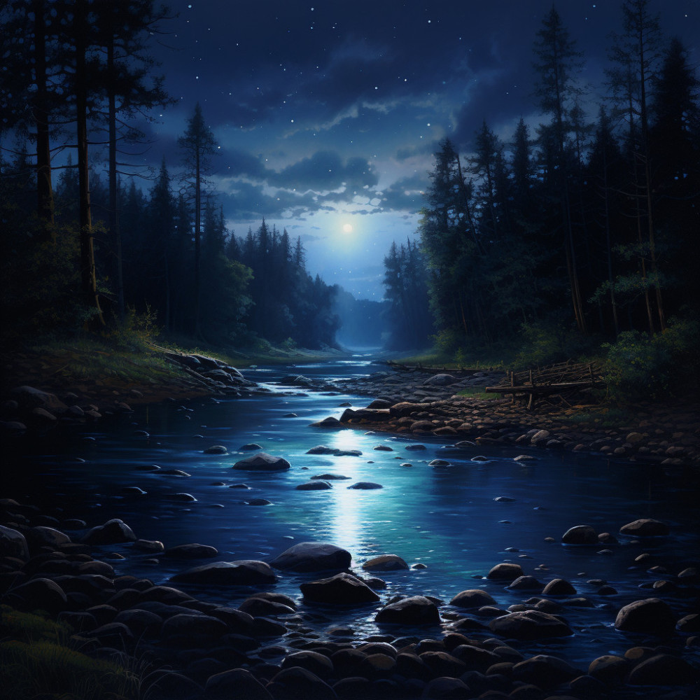 Deep Sleep in Water's Embrace