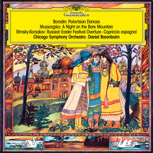 อัลบัม Borodin: Polovtsian Dances; Rimsky-Korsakov: Russian Easter Festival, Ouverture; Mussorgsky: A Night on the Bare Mountain; Rimsky-Korsakov: Capriccio Espagnol ศิลปิน Chicago Symphony Orchestra