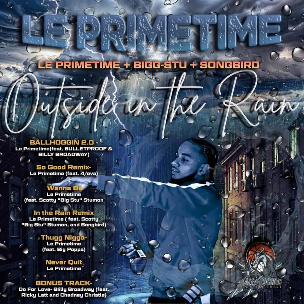 Outside In the Rain-Remix (clean (feat. Le Primetime, Scotty “Big Stu” Stumon & SongBird) (Radio Edit) (Explicit)