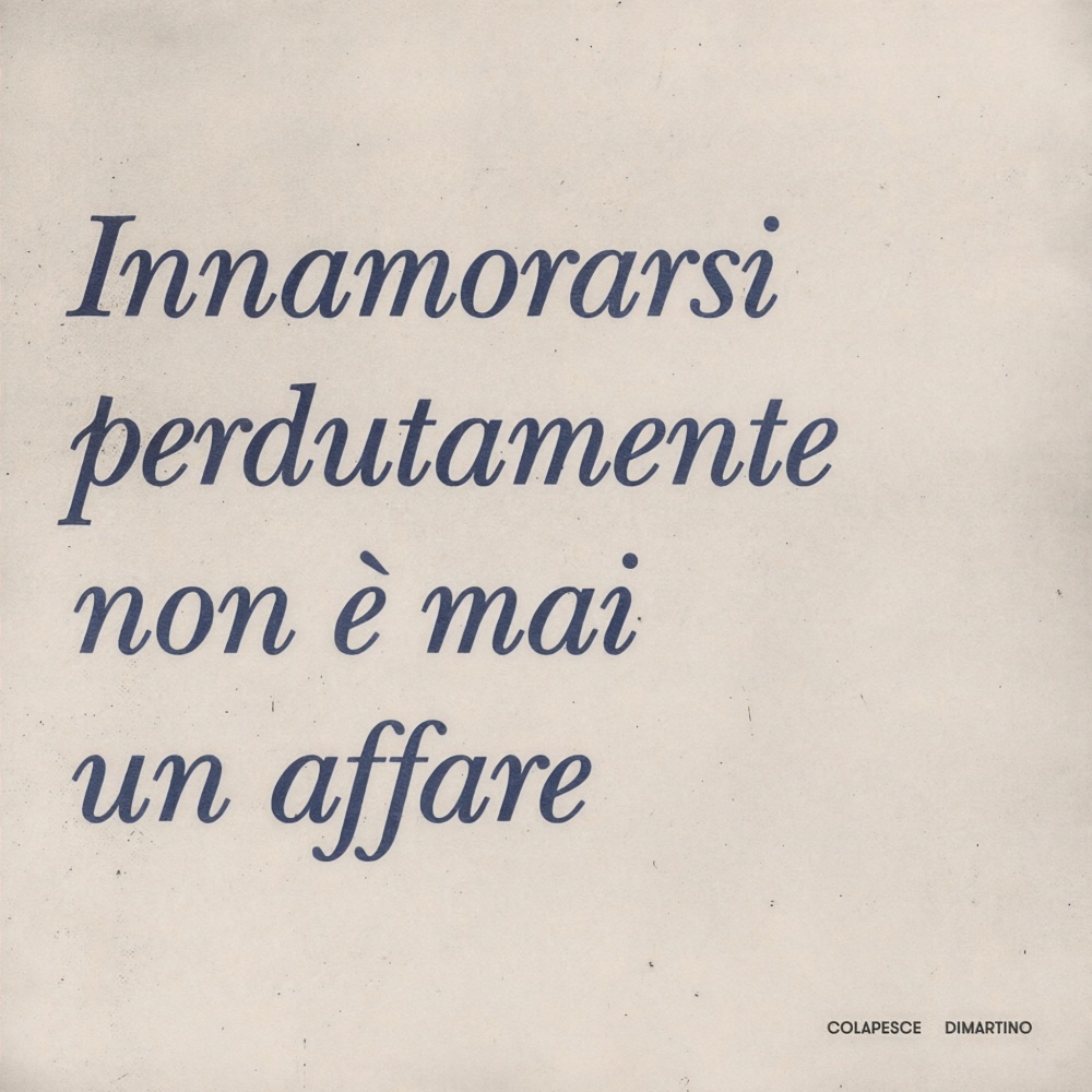 Innamorarsi perdutamente non è mai un affare