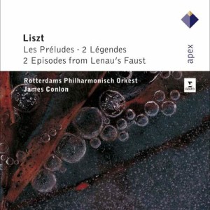 อัลบัม Liszt : Les Préludes, 2 Légendes, Mephisto Waltz No.1 ศิลปิน James Conlon